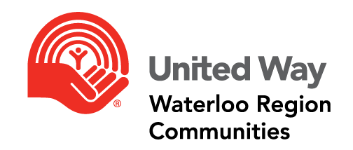 United Way logo, with text that reads "United Way, Waterloo Region Communities"